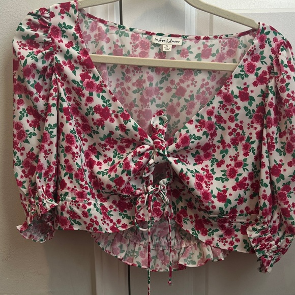 For Love & Lemons Petal Blouse - Picture 2 of 3